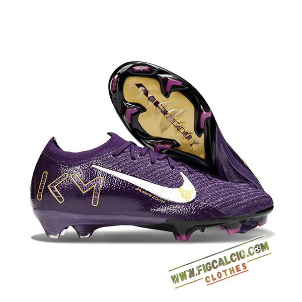 Nike Scarpe Da Calcio AIR Zoom Mercurial Vapor 16 Elite XXV FG KM viola/Bianco