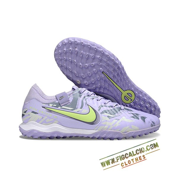 Nike Scarpe Da Calcio Tiempo Legend X PRO TF viola/Verde