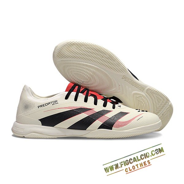 Adidas Scarpe Da Calcio PREDATOR 25 ELITE IC BOOTS Bianco/Nero/Rosso