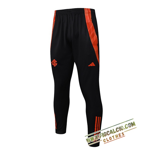 Pantaloni Da Allenamento SC Internacional Nero/Rosso 2025/2026