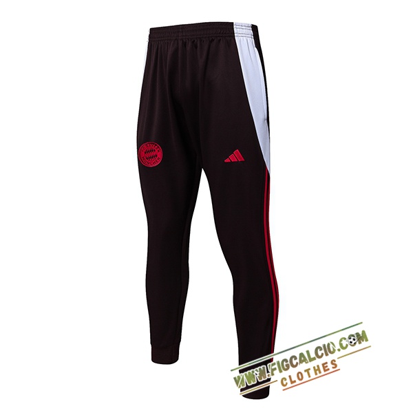 Pantaloni Da Allenamento Bayern Monaco Marrone/Bianco 2025/2026