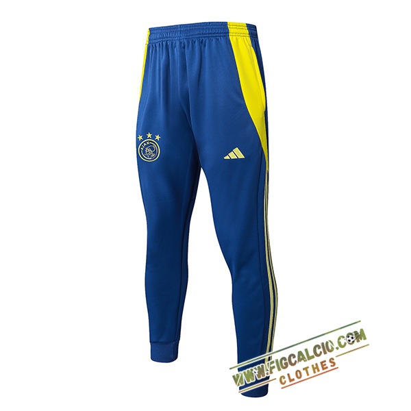 Pantaloni Da Allenamento Ajax Blu/Giallo 2025/2026