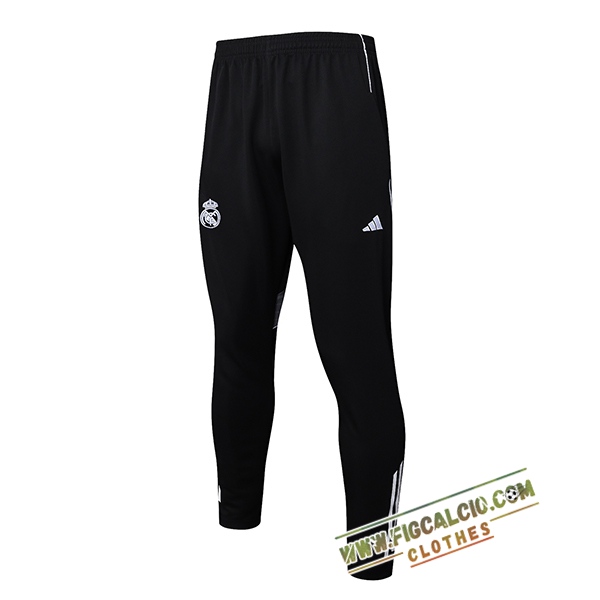 Pantaloni Da Allenamento Real Madrid Nero/Grigio 2025/2026
