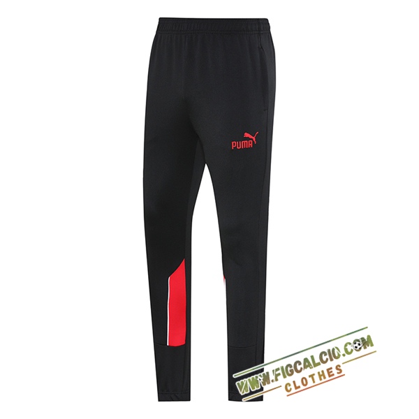 Pantaloni Da Allenamento AC Milan Nero/Rosso 2025/2026