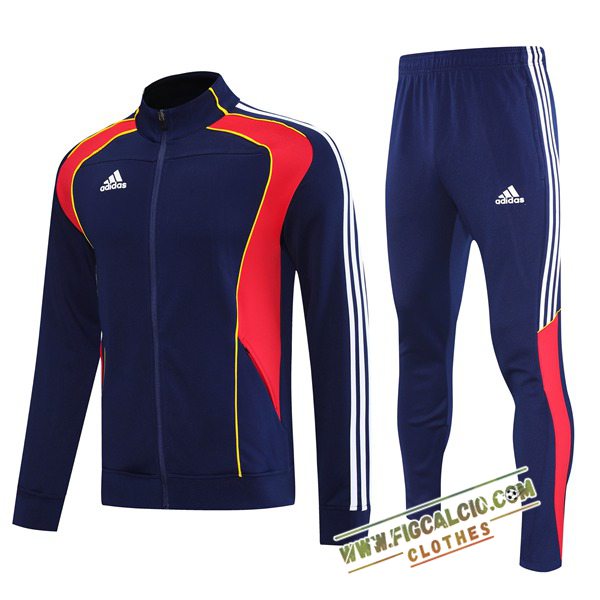 Insieme Tuta Calcio Giacca Adidas Blu Reale 2025/2026