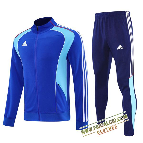 Insieme Tuta Calcio Giacca Adidas Blu 2025/2026