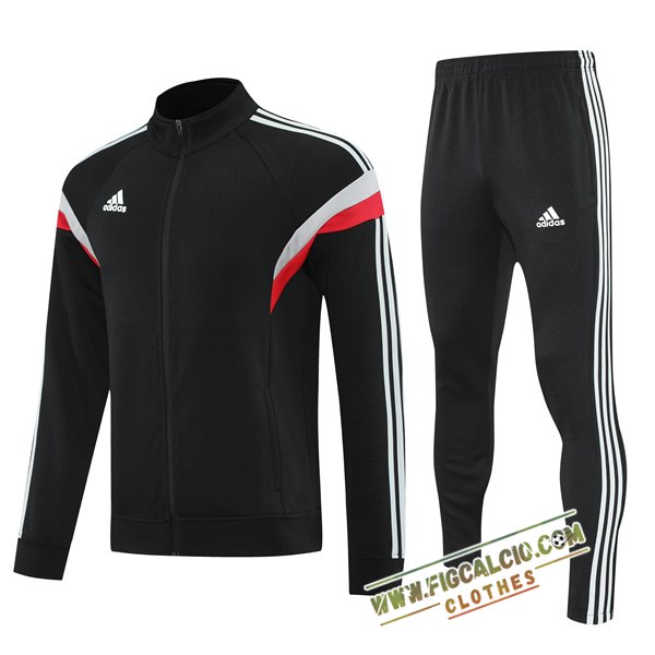 Insieme Tuta Calcio Giacca Adidas Nero 2025/2026