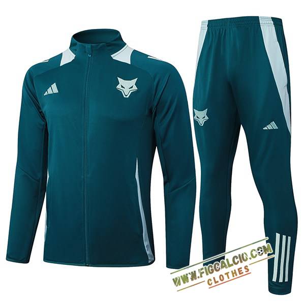 Insieme Tuta Calcio Giacca Cruzeiro Verde 2025/2026 -02