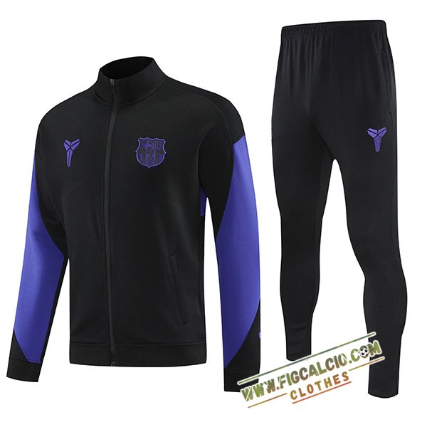Insieme Tuta Calcio Giacca FC Barcellona Nero/viola 2025/2026