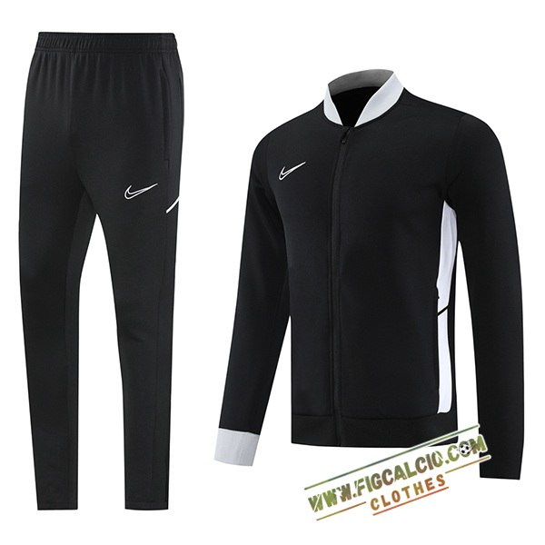 Insieme Tuta Calcio Giacca Nike Nero/Grigio 2025/2026