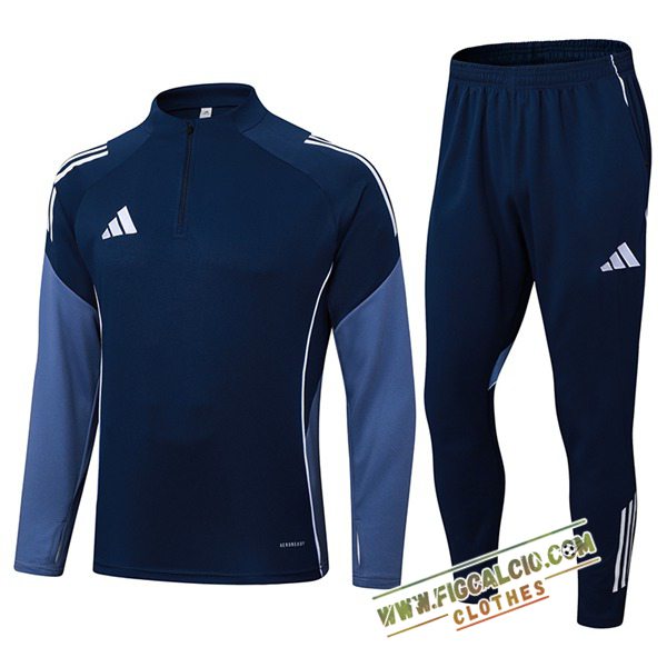 Insieme Tuta Calcio Adidas Blu Reale 2025/2026