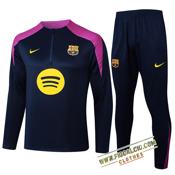 Insieme Tuta Calcio FC Barcellona Blu Reale 2025/2026