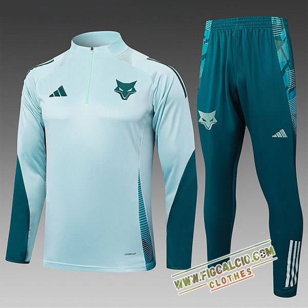 Insieme Tuta Calcio Cruzeiro Bambino Verde 2025/2026