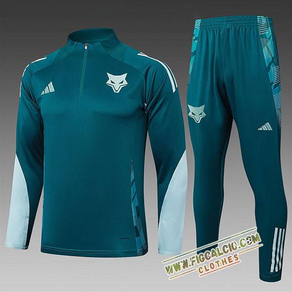 Insieme Tuta Calcio Cruzeiro Bambino Verde 2025/2026 -02