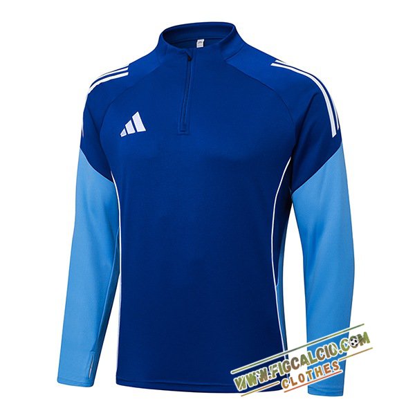 Felpa Allenamento Adidas Blu 2025/2026