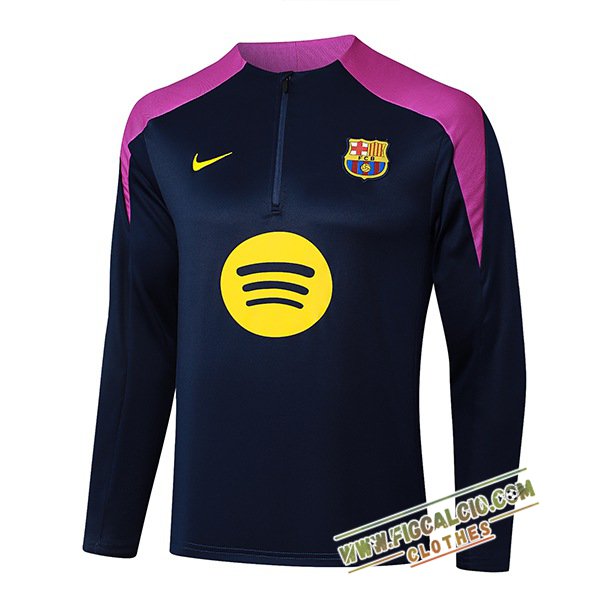 Felpa Allenamento FC Barcellona Blu Reale 2025/2026