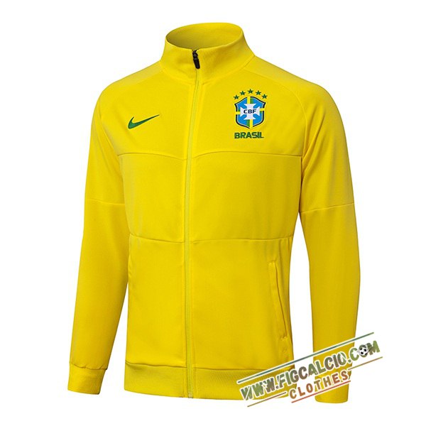 Giacca Calcio Brasile Giallo 2025/2026