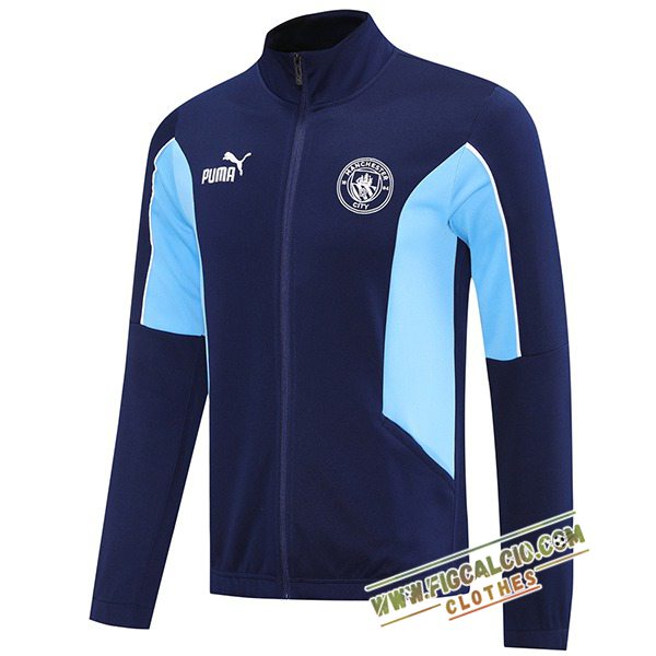 Giacca Calcio Manchester City Blu Reale 2025/2026