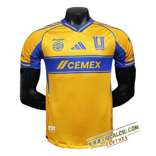 Nuova Maglie Calcio Tigres UANL Prima 2025/2026