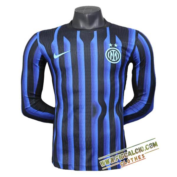 Maglie Calcio Inter Milan Prima Manica Lungas 2025/2026