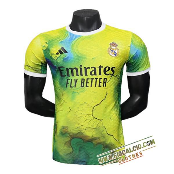 Maglie Calcio Real Madrid Special Edition Verde/Giallo 2025/2026