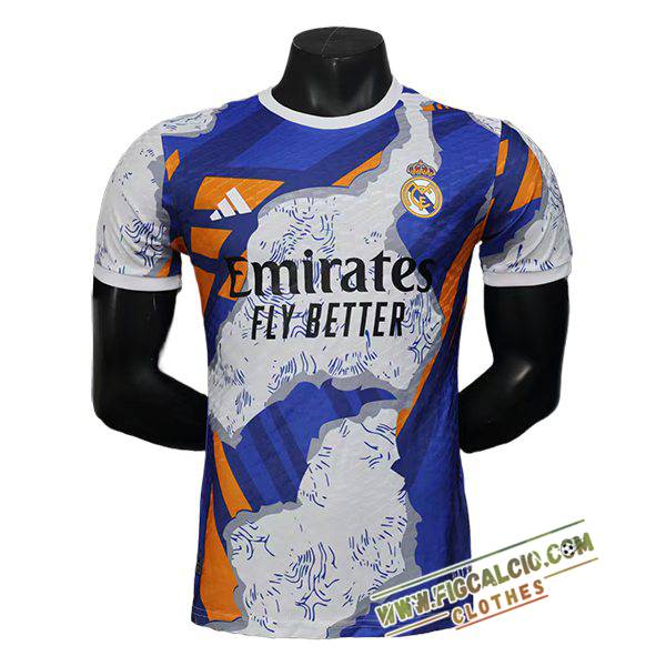 Maglie Calcio Real Madrid Special Edition Blu/Bianco 2025/2026