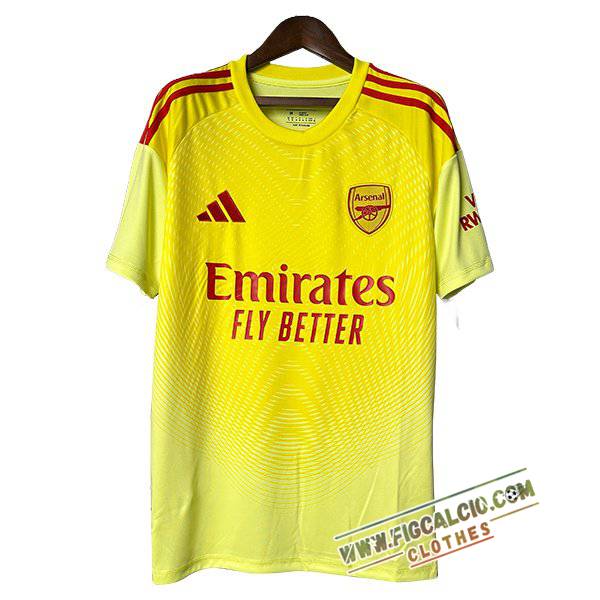 Maglie Calcio Arsenal Portiere Giallo 2025/2026