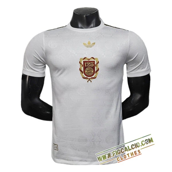 Nuova Maglie Calcio Bayern Monaco 125th Anniversary Edition Bianco 2024/2025