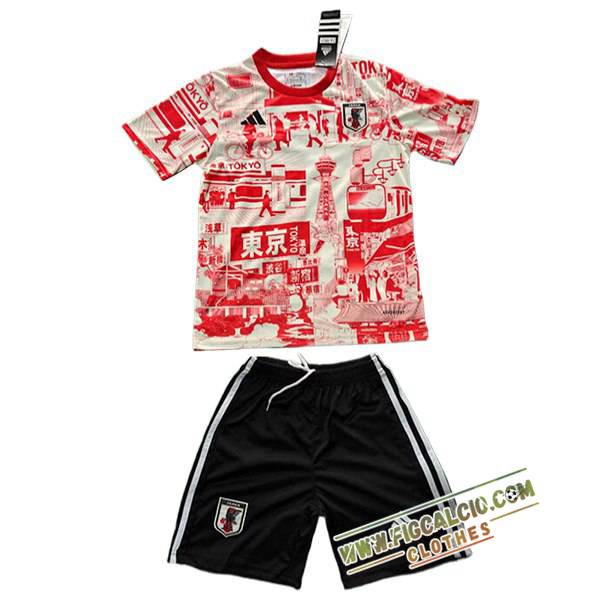 Maglie Calcio Giappone Bambino Special Edition Rosso 2025/2026