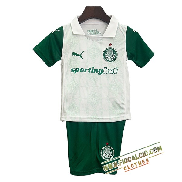 Nuova Maglie Calcio Palmeiras Bambino Seconda 2025/2026