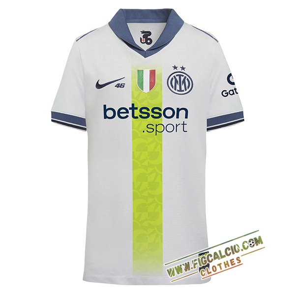 Maglie Calcio Inter Milan Bambino Seconda VR46 Special Edition 2024/2025