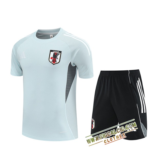 Kit Maglia Allenamento Giappone Grigio Chiaro 2025/2026