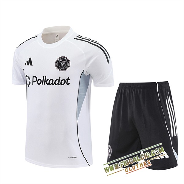 Kit Maglia Allenamento Inter Miami CF Bianco 2025/2026