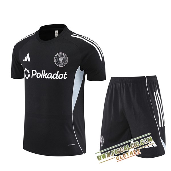 Kit Maglia Allenamento Inter Miami CF Nero 2025/2026