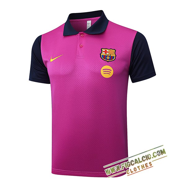 Maglia Polo FC Barcellona viola 2025/2026 -02