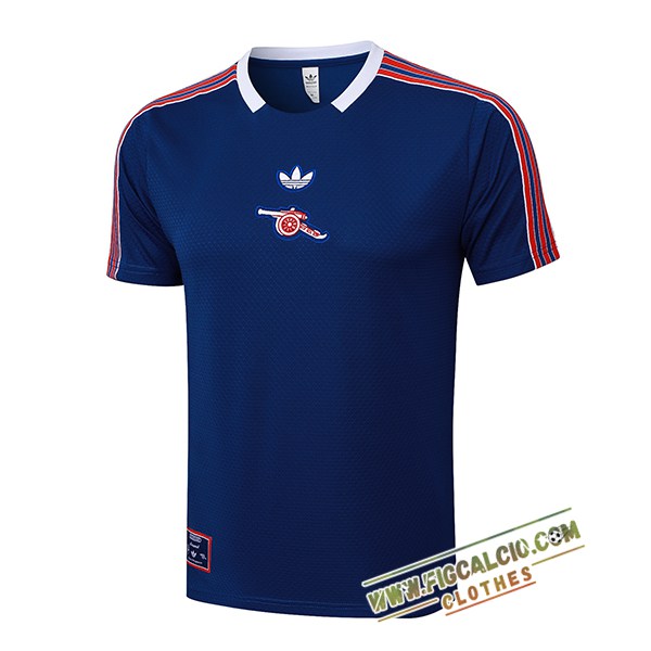 T Shirt Allenamento Arsenal Blu/Rosso 2025/2026