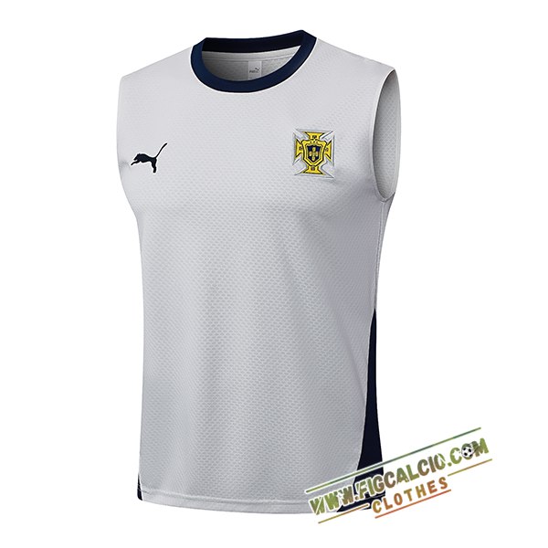 Canotta Allenamento Portogallo Bianco/Blu 2025/2026