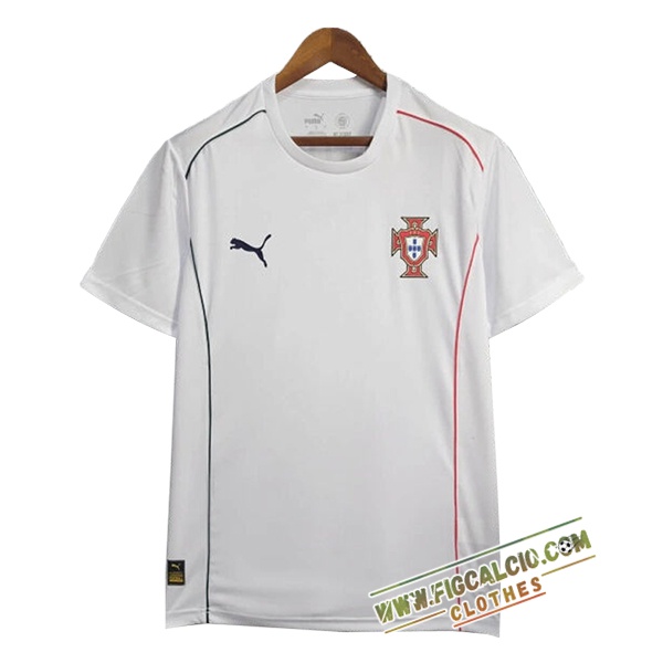 T Shirt Allenamento Portogallo Bianco 2025/2026 -02
