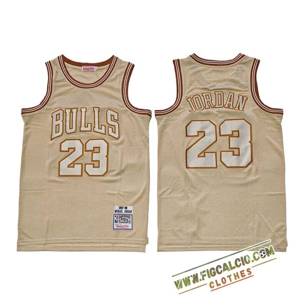 Maglia Chicago Bulls (JORDAN #23) 2025/26 Giallo/Arancia