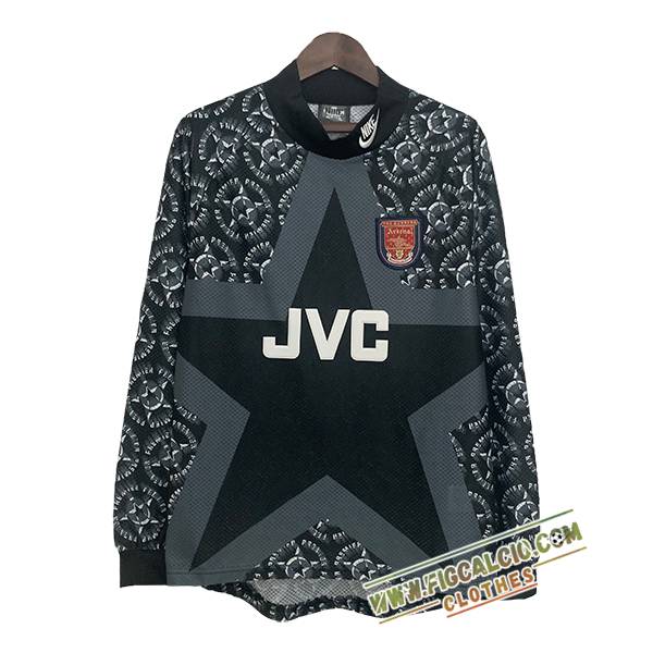Maglie Calcio Arsenal Retro Portiere Grigio 1994/1995