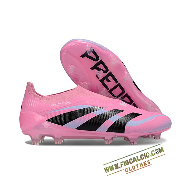 Adidas Scarpe Da Calcio 25 Predator Elite LL FG Rosa/Nero