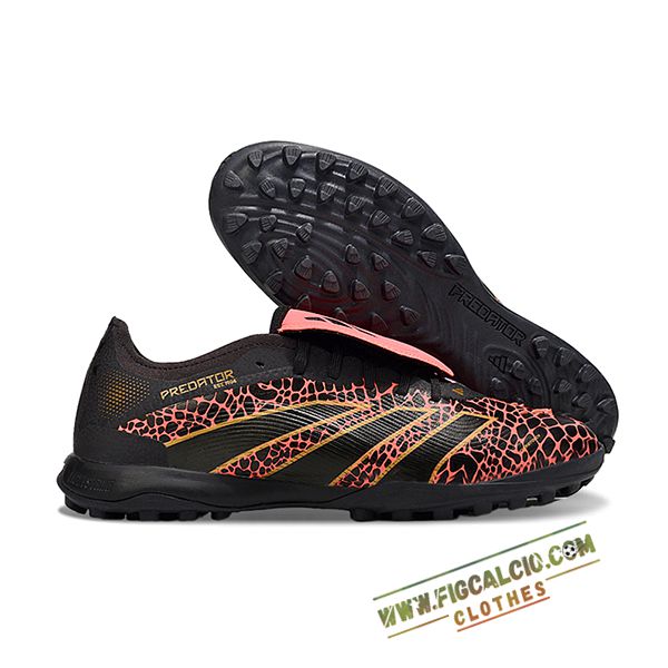 Adidas Scarpe Da Calcio PREDATOR LEAGUE FT TURF Nero/Rosso/Giallo