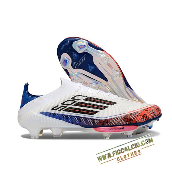 Adidas Scarpe Da Calcio F50+.1 FG Bianco/viola/Arancia