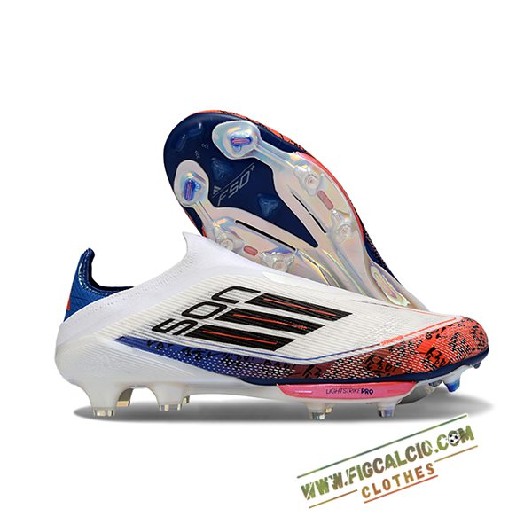 Adidas Scarpe Da Calcio F50+ FG Bianco/viola/Arancia