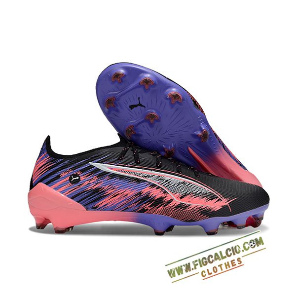 PUMA Scarpe Da Calcio ULTRA 5 FG Nero/Rosa/viola