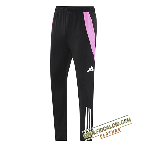 Pantaloni Da Allenamento Adidas Nero/Rosa 2025/2026