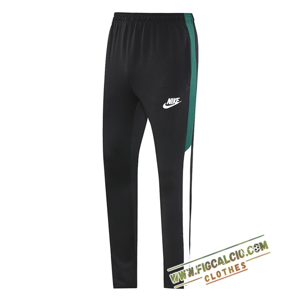 Pantaloni Da Allenamento Nike Nero/Verde/Bianco 2025/2026