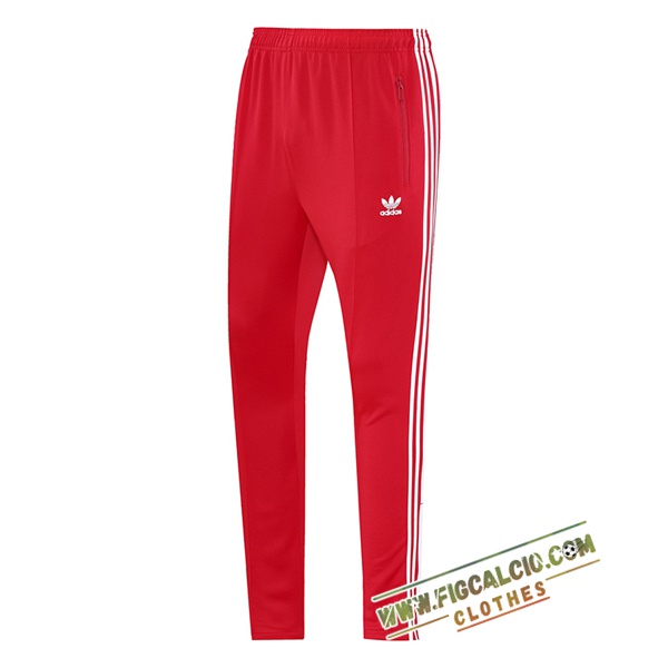 Pantaloni Da Allenamento Adidas Rosso/Bianco 2025/2026