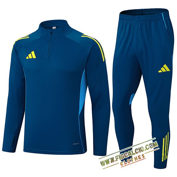 Insieme Tuta Calcio Adidas Blu Scuro 2025/2026