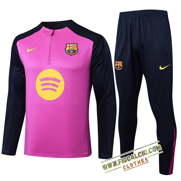 Insieme Tuta Calcio FC Barcellona viola/Blu/Giallo 2025/2026